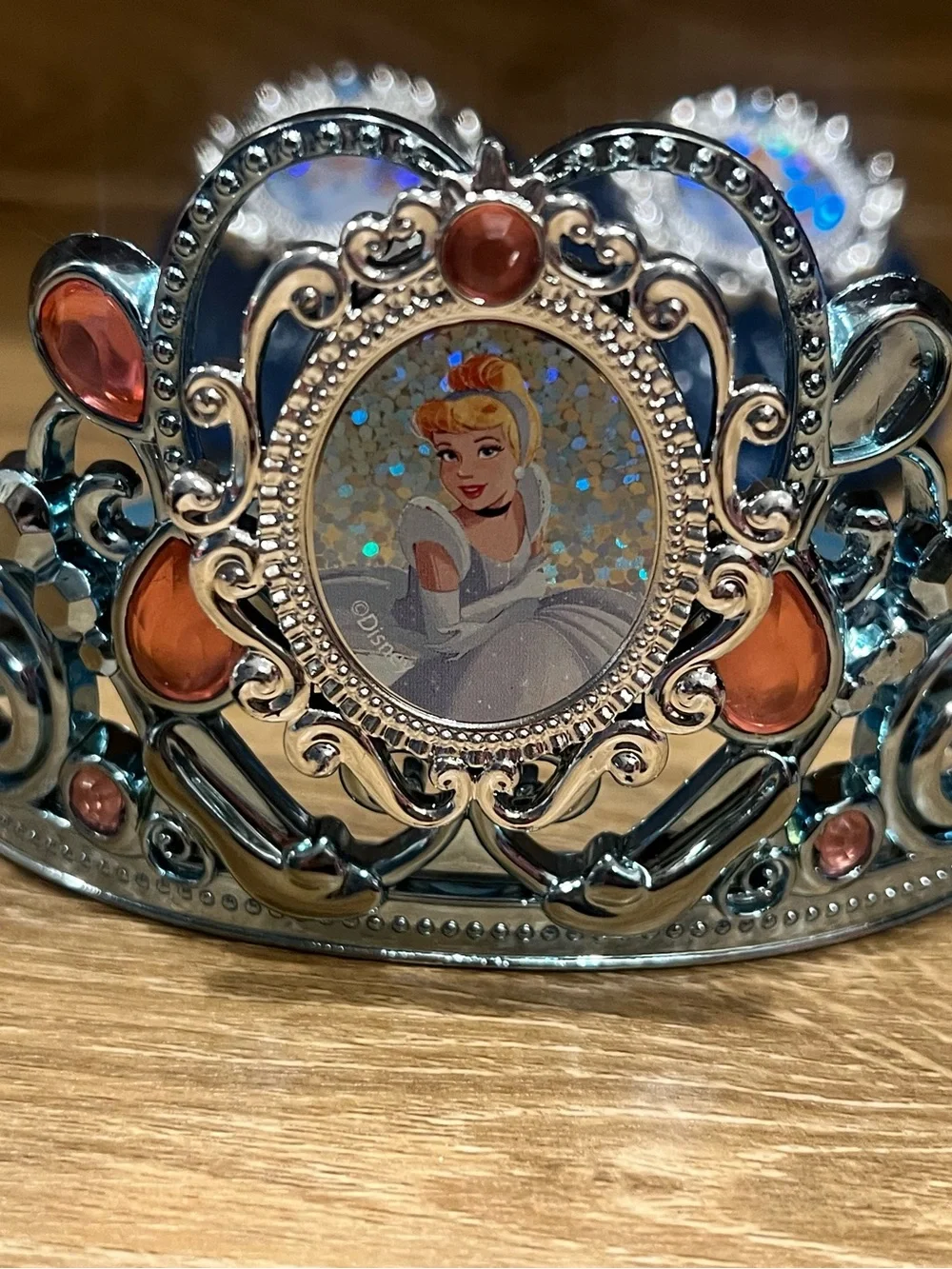 Cinderella Princess Dress-Up Tiara, Wand & Shoe Set - Kids Accessories
